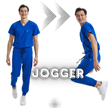 Kép betöltése a galériamegjelenítőbe: Wio Férfi Jogger Szett - Világos Kék