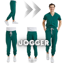 Kép betöltése a galériamegjelenítőbe: Wio Férfi Jogger Nadrág - Zöld