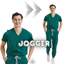 Kép betöltése a galériamegjelenítőbe: Wio Férfi Jogger Felső - Zöld