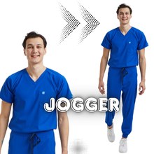 Kép betöltése a galériamegjelenítőbe: Wio Férfi Jogger Felső - Világos Kék