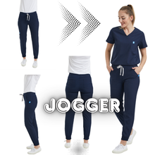 Kép betöltése a galériamegjelenítőbe: Wio Női Jogger Nadrág - Sötét Kék