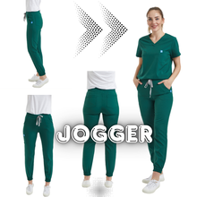 Kép betöltése a galériamegjelenítőbe: Wio Női Jogger Nadrág - Zöld