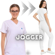 Kép betöltése a galériamegjelenítőbe: Wio Női Jogger Felső - Fehér