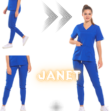 Kép betöltése a galériamegjelenítőbe: Wio Női Janet Nadrág - Világos Kék