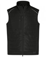 Kép betöltése a galériamegjelenítőbe: James&Nicholson Hibrid Mellény Fekete