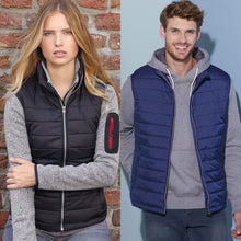 Kép betöltése a galériamegjelenítőbe: James&Nicholson Padded Unisex Mellény