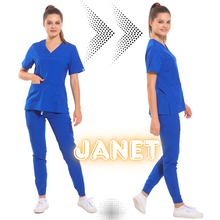 Kép betöltése a galériamegjelenítőbe: Wio Női Janet Szett - Világos Kék