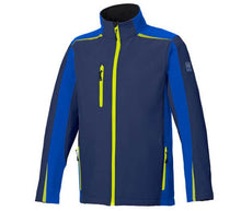 Kép betöltése a galériamegjelenítőbe: Burgia BS One Softshell Kabát/Dzseki SötétKék/Citrom/Kék