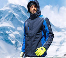 Kép betöltése a galériamegjelenítőbe: Burgia BS one Softshell Kabát/Télikabát Kék/Kék