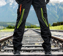 Kép betöltése a galériamegjelenítőbe: Burgia Image AIR Deréknadrág Fekete/Citrom/Narancs