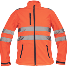 Kép betöltése a galériamegjelenítőbe: Cerva Murcia HV Softshell Kabát/Dzseki Narancs