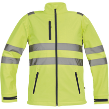 Kép betöltése a galériamegjelenítőbe: Cerva Murcia HV Softshell Kabát/Dzseki Sárga