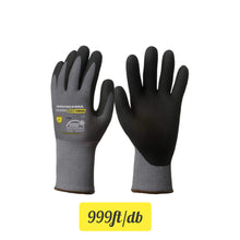 Kép betöltése a galériamegjelenítőbe: EUROLITE tenyerén fekete mikrohabosított Nitrial Kesztyű