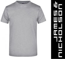 Kép betöltése a galériamegjelenítőbe: James & Nicholson  ROUND-T-MEDIUM KEREKNYAKÚ PÓLÓ - rooster-workwear