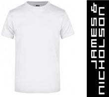 Kép betöltése a galériamegjelenítőbe: James & Nicholson  ROUND-T-MEDIUM KEREKNYAKÚ PÓLÓ - rooster-workwear