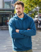 Kép betöltése a galériamegjelenítőbe: James&Nicholson Cipzáros Kapucnis Pulóver