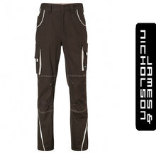 Kép betöltése a galériamegjelenítőbe: James & Nicholson Color Style Deréknadrág Barna