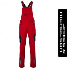 Kép betöltése a galériamegjelenítőbe: James & Nicholson Color Style Kantárosnadrág Piros