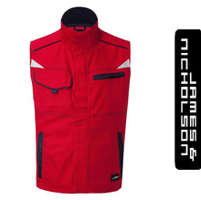 Kép betöltése a galériamegjelenítőbe: James & Nicholson Color Style Mellény Piros