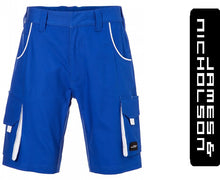 Kép betöltése a galériamegjelenítőbe: James&Nicholson Color Style Rövidnadrág VilágosKék