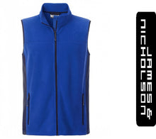 Kép betöltése a galériamegjelenítőbe: James & Nicholson Polár Mellény KirályKék/Szürke