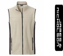 Kép betöltése a galériamegjelenítőbe: James & Nicholson Polár Mellény Vaj/Szürke