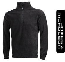 Kép betöltése a galériamegjelenítőbe: James & Nicholson Polár Pulóver Cipzáras Nyakkal SötétSzürke