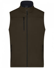 Kép betöltése a galériamegjelenítőbe: James&Nicholson Softshell Mellény Barna