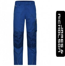 Kép betöltése a galériamegjelenítőbe: James & Nicholson Solid Style Deréknadrág KirályKék