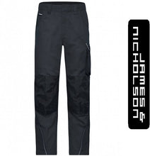 Kép betöltése a galériamegjelenítőbe: James & Nicholson Solid Style Deréknadrág Szürke