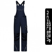 Kép betöltése a galériamegjelenítőbe: James & Nicholson Solid Style Kantárosnadrág SötétKék