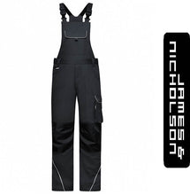 Kép betöltése a galériamegjelenítőbe: James & Nicholson Solid Style Kantárosnadrág Szürke