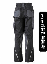 Kép betöltése a galériamegjelenítőbe: James & Nicholson Strong Style Deréknadrág Fekete1