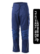 Kép betöltése a galériamegjelenítőbe: James & Nicholson Strong Style Deréknadrág SötétKék