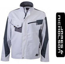 Kép betöltése a galériamegjelenítőbe: James & Nicholson Strong Style Kabát/Dzseki Fehér