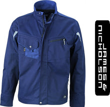 Kép betöltése a galériamegjelenítőbe: James & Nicholson Strong Style Kabát/Dzseki SötétKék