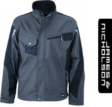 Kép betöltése a galériamegjelenítőbe: James & Nicholson Strong Style Kabát/Dzseki Szürke