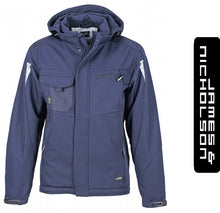 Kép betöltése a galériamegjelenítőbe: James & Nicholson Strong Style Kabát/Télikabát SötétKék