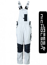 Kép betöltése a galériamegjelenítőbe: James & Nicholson Strong Style Kantárosnadrág Fehér