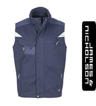 Kép betöltése a galériamegjelenítőbe: James & Nicholson Strong Style Mellény SötétKék