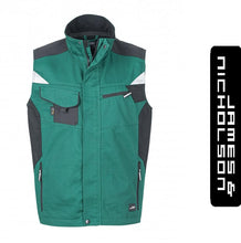 Kép betöltése a galériamegjelenítőbe: James & Nicholson Strong Style Mellény Zöld