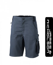 Kép betöltése a galériamegjelenítőbe: James & Nicholson Strong Style Rövidnadrág Szürke