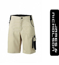 Kép betöltése a galériamegjelenítőbe: James & Nicholson Strong Style Rövidnadrág Vaj