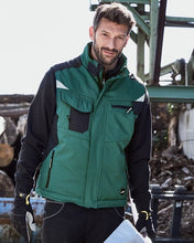 Kép betöltése a galériamegjelenítőbe: James&Nicholson Strong Style Vastag Mellény Zöld