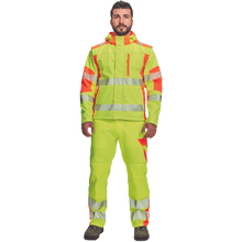 Kép betöltése a galériamegjelenítőbe: Cerva Latton HV Softshell Kabát/Dzseki - rooster-workwear