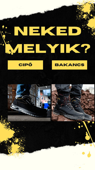 Munkavédelmi bakancs vagy munkavédelmi cipő?