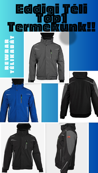 A Rooster-workwear Bestsellere: Rewear Télikabát - A Legkelendőbb Munkaruha a Hideg Hónapokban