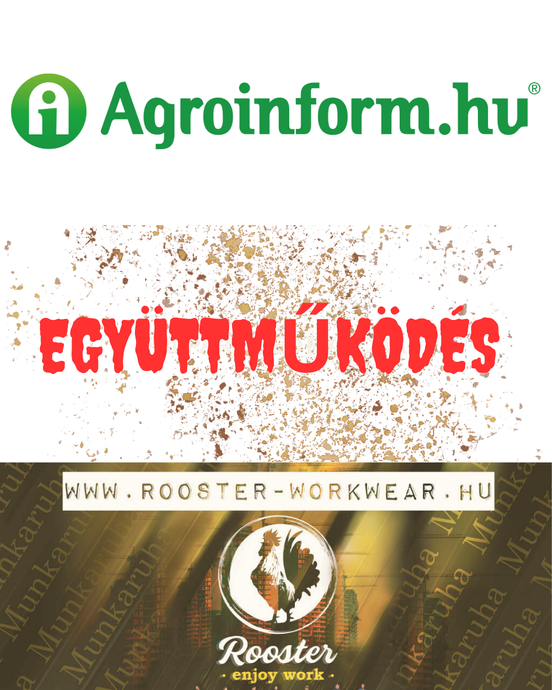 Rooster munkaruha és az Agroinform új viszinya :)