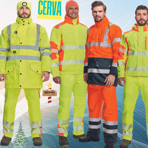 A Cerva munkaruha család télikabátjai