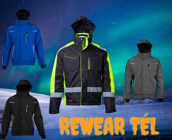 A Rewear Téli kabátok a modern munkaruházat és a fenntarthatóság szimbólumai.